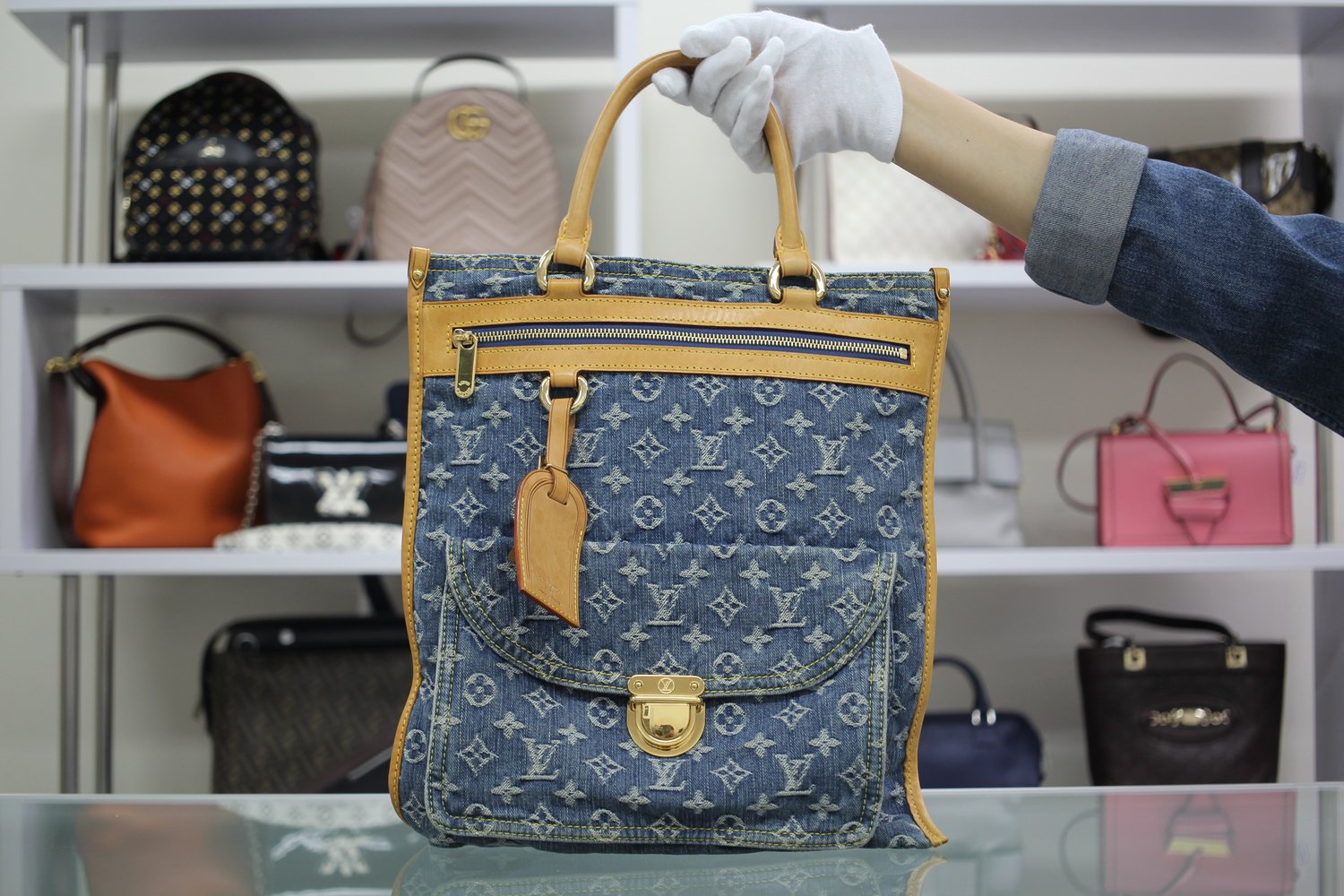 Louis Vuitton デニムバッグ